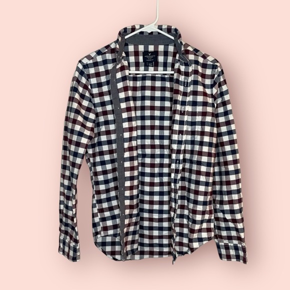 American Eagle Mens Long Sleeve Shirt - Picture 3 of 5